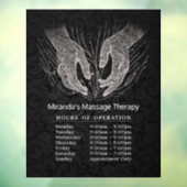 Massagetherapie Genezende Handen Energie Openingsu Raamsticker (Vel 3)