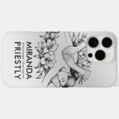 Massagetherapie Genezende Handen Energie Spa Welzi Case-Mate iPhone Case (Achterkant (horizontaal))