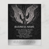Massagetherapie Genezende Handen Energie Spa Welzi Flyer (Voorkant)