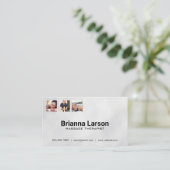 Massagetherapie | Gezondheidswerkers Visitekaartje (Staand voorkant)