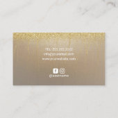 Massagetherapie  Glitter Vein Spa Visitekaartje (Achterkant)