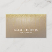 Massagetherapie  Glitter Vein Spa Visitekaartje (Voorkant)