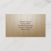  massagetherapie Gold Lotus Health Spa Visitekaartje (Achterkant)