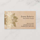  massagetherapie Gold Lotus Loyalty Punch (Voorkant)