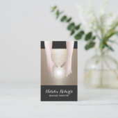 Massagetherapie Gold Reiki Energy Healing SPA Visitekaartje (Staand voorkant)