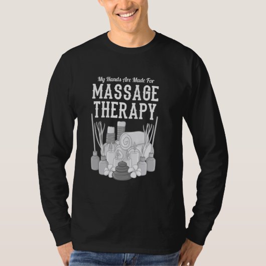 Massagetherapie Grappige lichaamsspierbehandeling T-shirt (Voorkant)