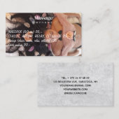 Massagetherapie Handen botanische sanitaire spa Visitekaartje (Voorkant / Achterkant)