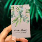 Massagetherapie Handen botanische spa Visitekaartje