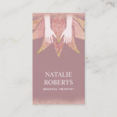 Massagetherapie Handen en Lotus Flower Spa Klantenkaartje (Voorkant)