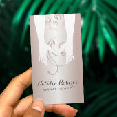 Massagetherapie Hands Spa Roos Gold Visitekaartje