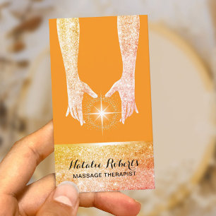 Massagetherapie Healing Hands Energy Spa Visitekaartje