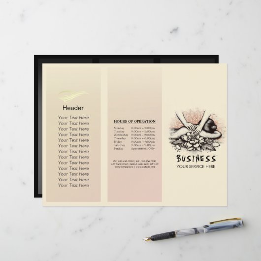 Massagetherapie Healing Hands Energy Spa Wellness (Voorkant / Achterkant in situ)