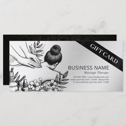 Massagetherapie Healing Hands Energy Spa Wellness (Voorkant / Achterkant)