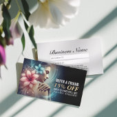 Massagetherapie Healing Hands Energy Spa Wellness Aanbevelingskaartje