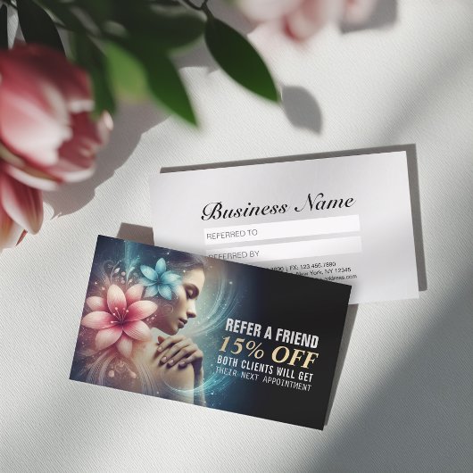 Massagetherapie Healing Hands Energy Spa Wellness Aanbevelingskaartje