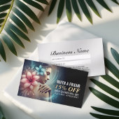 Massagetherapie Healing Hands Energy Spa Wellness Aanbevelingskaartje