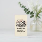 Massagetherapie Healing Hands Energy Spa Wellness Afsprakenkaartje (Staand voorkant)