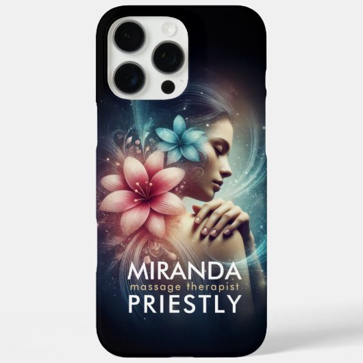 Massagetherapie Healing Hands Energy Spa Wellness Case-Mate iPhone Case (Achterkant)