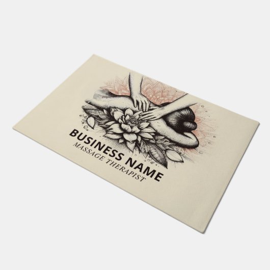 Massagetherapie Healing Hands Energy Spa Wellness Deurmat (Schuin)