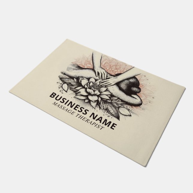 Massagetherapie Healing Hands Energy Spa Wellness Deurmat (Schuin)