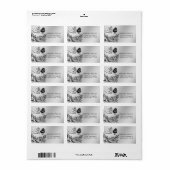 Massagetherapie Healing Hands Energy Spa Wellness Etiket (Full Sheet)