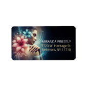 Massagetherapie Healing Hands Energy Spa Wellness Etiket (Voorkant)