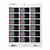 Massagetherapie Healing Hands Energy Spa Wellness Etiket (Full Sheet)