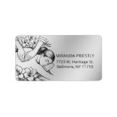 Massagetherapie Healing Hands Energy Spa Wellness Etiket (Voorkant)