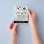Massagetherapie Healing Hands Energy Spa Wellness Flyer (Hand)