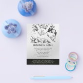Massagetherapie Healing Hands Energy Spa Wellness Flyer (Enkel)