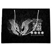 Massagetherapie Healing Hands Energy Spa Wellness Groot Cadeauzakje (Voorkant)