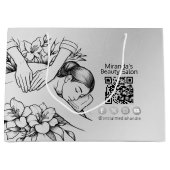 Massagetherapie Healing Hands Energy Spa Wellness Groot Cadeauzakje (Voorkant)