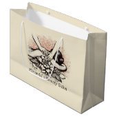 Massagetherapie Healing Hands Energy Spa Wellness Groot Cadeauzakje (Voorkant Gekanteld)