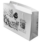 Massagetherapie Healing Hands Energy Spa Wellness Groot Cadeauzakje (Achterkant Gekanteld)