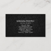 Massagetherapie Healing Hands Energy Spa Wellness Klantenkaartje (Achterkant)