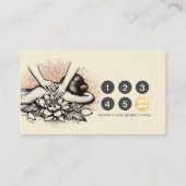 Massagetherapie Healing Hands Energy Spa Wellness Klantenkaartje (Voorkant)