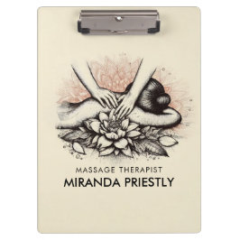 Massagetherapie Healing Hands Energy Spa Wellness Klembord