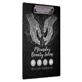 Massagetherapie Healing Hands Energy Spa Wellness Klembord (Rechts)