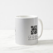 Massagetherapie Healing Hands Energy Spa Wellness Koffiemok (Voorkant rechts)