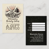 Massagetherapie Healing Hands Energy Spa Wellness Kortingskaartje (Voorkant / Achterkant)