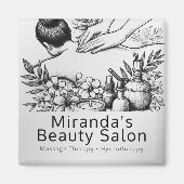 Massagetherapie Healing Hands Energy Spa Wellness Magneet (Voorkant)