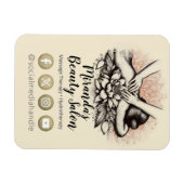 Massagetherapie Healing Hands Energy Spa Wellness Magneet (Horizontaal)