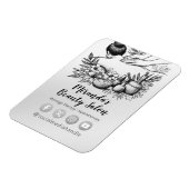 Massagetherapie Healing Hands Energy Spa Wellness Magneet (Linkerzijde)