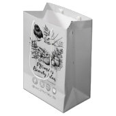 Massagetherapie Healing Hands Energy Spa Wellness Medium Cadeauzakje (Voorkant Gekanteld)