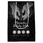 Massagetherapie Healing Hands Energy Spa Wellness Medium Cadeauzakje (Achterkant)