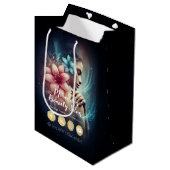 Massagetherapie Healing Hands Energy Spa Wellness Medium Cadeauzakje (Voorkant Gekanteld)