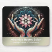 Massagetherapie Healing Hands Energy Spa Wellness Muismat (Voorkant)