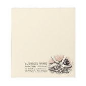 Massagetherapie Healing Hands Energy Spa Wellness Notitieblok (Voorkant)