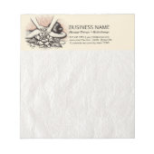 Massagetherapie Healing Hands Energy Spa Wellness Notitieblok (Voorkant)