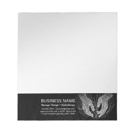 Massagetherapie Healing Hands Energy Spa Wellness Notitieblok